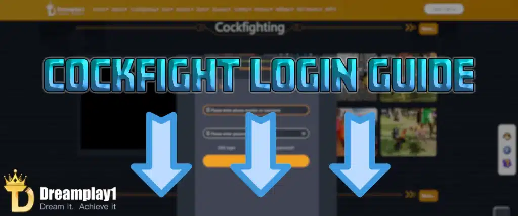 cockfight login guide